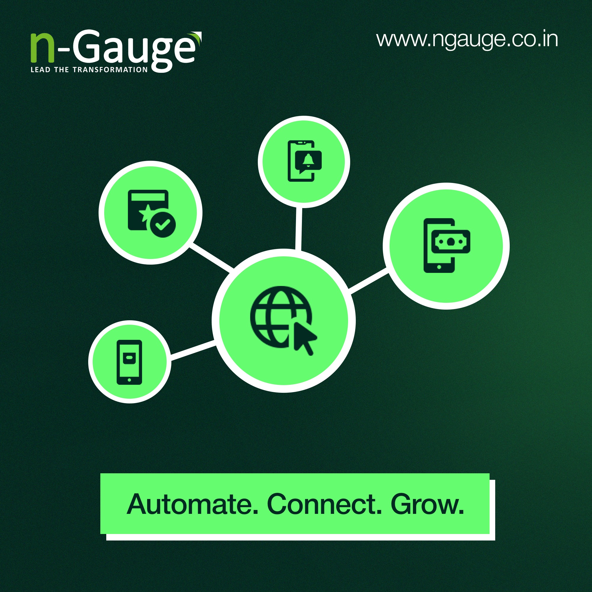 The power to automate, connect, and grow — all in one platform.